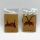 Anvil Earrings and Necklace, Anvil Logo Earrings and Necklace