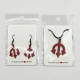 Devil Earrings and Necklace, Devil Sign Earrings and Necklace