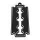 Black Blade 3D .obj .stl Files for Necklace - Earrings - Keychain 3D Print Works