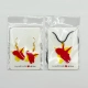 Devil Dinosaurs Earrings and Necklace, Devil Dinosaur Earrings and Necklace