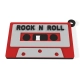 Rock n Roll Casette 3D .obj .stl Files for Necklace - Earrings - Keychain 3D Print Works