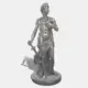 Amor Patriae Sculpture 3D STL File (Allegory Symbolizing Patriotism)