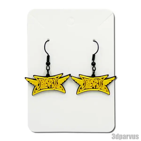 Baby Metal Earrings, Babymetal Logo Earring