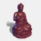 Meditating Buddha Statue 3D STL File