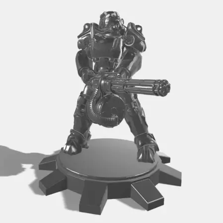 T-60 Power Armor 3D STL File
