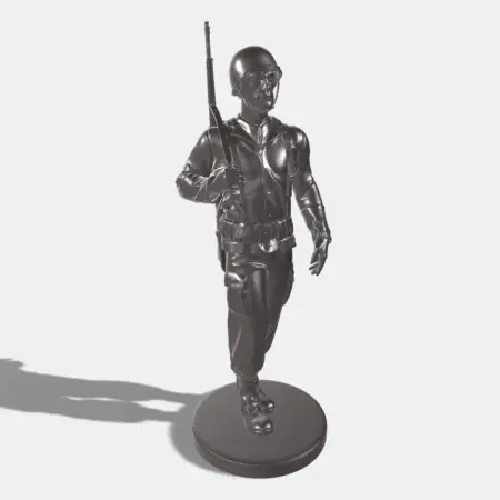 US Army Soldier 3D STL File