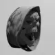 Scary Reaper Skull Ornament STL 3D Print File