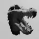 Wild Crocodile Head Ornament STL 3D Print File