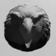 Bald Eagle Head STL Download, Aquilinae STL 3D Print File