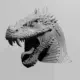 Dragon Head STL Download, Komodo Varanus STL 3D Print File