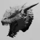 Dragon Head STL Download, Komodo Varanus STL 3D Print File