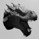 Dragon Head STL Download, Komodo Varanus STL 3D Print File