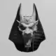 Jackal Anubis Head STL Download, Egyptian God Anpu STL 3D Print File